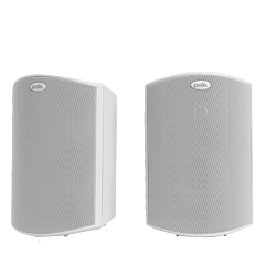 Polk Atrium 5 All-Weather Outdoor Loudspeakers with 5-Inch Drivers Pair White