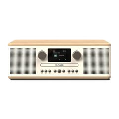 Pure Classic C-D6 DAB+ FM Radio with Bluetooth and  Premium CD Player Cotton White