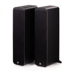 Q Acoustics M40 Bluetooth Powered Floor standing Speakers in Black