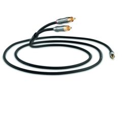 QED QE6501 Performation Jack to Phono 3 Meter Cable in Graphite
