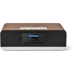 Roberts Stream 67L Bluetooth Sound System with CD Player and Internet DAB+ Radio in Walnut