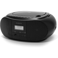 Roberts Zoom Box 4 Dab/Dab+/Fm RDS CD Player With Sd And USB - Black