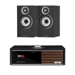 Ruark R610-607S3BK Music Console With B&W 607S3 Black Package 