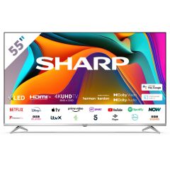 Sharp 4T-C55FP1KL2AB 55" 4K UHD Android Smart TV