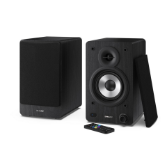 Sharp CP-SS30 BK Pair of Wireless Bookshelf Speakers - Black Open box clearance