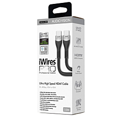 Techlink 711803 Iwires Pro 8K HDMI Ultra Certified Cable - 3M