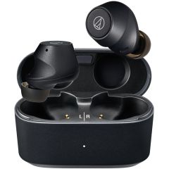 Audio-Technica ATH-CKS30TW+ Noise Cancelling Wireless Earbuds 17.5 hours Playback time in Black