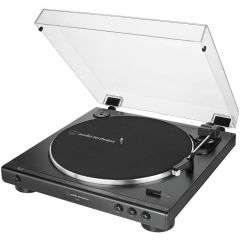 Audio Technica ATLP60XBK Fully Automatic Belt Drive Turntable Black