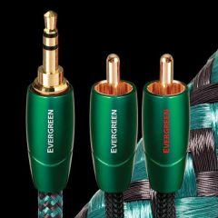 Audioquest EVERG01MR Evergreen 3.5mm To RCA Analog Audio Cable - 1m