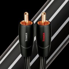 Audioquest TOWER01R Tower RCA To RCA Analog Audio Cable - 1m