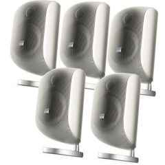 Bowers & Wilkins M-1 Satellite 5.0 AV Speaker Package in White
