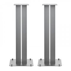 Bowers + Wilkins FS-600 S3 Speaker Stands Pair Silver