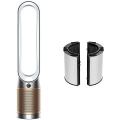 Dyson Purifier HEPA Cool Formaldehyde TP09KIT White Smart Air Purifier & Fan with HEPA H13 Filtration + Bonus Filter