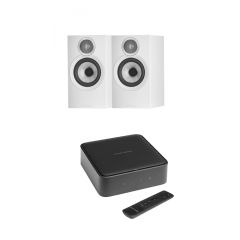Harman Kardon Citation Amp with Bowers & Wilkins 607 S3 Bookshelf Speakers White Package: Premium Sound Meets Cutting-Edge Technology