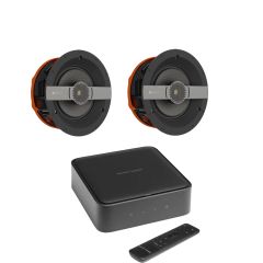 Harman Kardon Citation Amp with Monitor Audio C2M In-Ceiling Speakers Pair Bundle