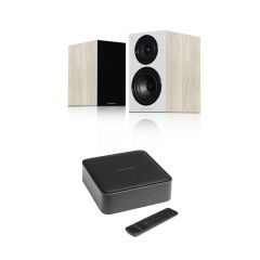 Harman/Kardon CITATIONAMPBK-DIAMOND121LO Amp With Wharfedale Diamond 12.1 Bookshelf Speakers Package
