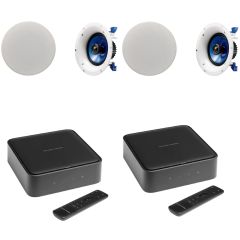 Harman/Kardon CITATIONAMPBK-NSIC600MR 2 Amps With 4 Nsic600 In-Ceiling Speakers Multiroom Package