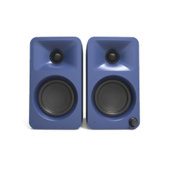 Kanto ORA Reference Desktop Speakers With Bluetooth Indigo