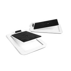 Kanto S4 Desktop Speaker Stands (S4 Medium)- White