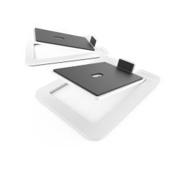 Kanto S6 Desktop Speaker Stands (S6 Large)- White