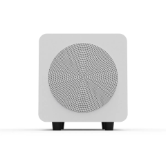 Kanto Sub6 Vinyl Subwoofer Matte White with White Grill