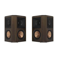 Klipsch RP-502S II Dipole Surround Speakers in Walnut Immersive, All-Encompassing Surround Sound