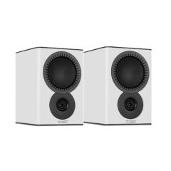 Mission QX1 MKII 2 Way Standmount Speakers Lux White