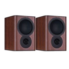 Mission QX1MKII-WP 2 Way Standmount Speakers - Walnut Pearl