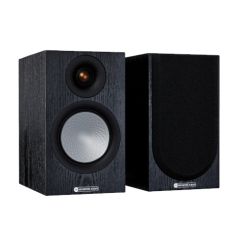Monitor Audio Silver 50 7G Bookshelf Speakers Pair Black Oak
