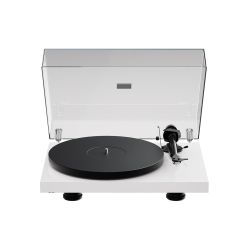 Pro-Ject Debut Evo 2 Belt Driven Turntable in High Gloss White