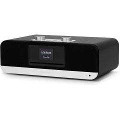 Roberts Blutune 300L DAB/DAB+ Bluetooth CD USB Sound System in Black