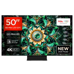 TCL 50Q7C 50 inch 4K QD-Mini LED UHD Smart Google TV 2025