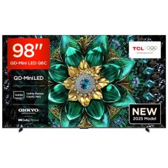 TCL 98Q6C-UK 98" 4K QD-Mini LED UHD Smart Google TV