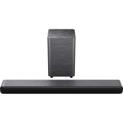 TCL S55H 2.1 ch Dolby Atmos & DTS Virtual:X Wireless Soundbar with Wireless Subwoofer - Dark Titaniu