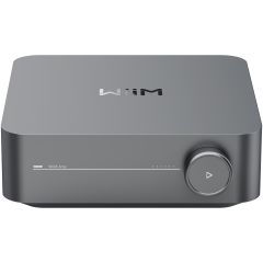 WiiM Amp Network Streamer with built-in Amplifier in Space Grey