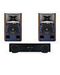 Arcam A15+4309WN Amp With 4309 Speakers Pair Bundle - Walnut