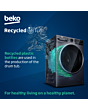 Beko BMN3WT3841W 8kg 1400 Spin RecycledTub Washing Machine - White