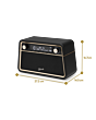 Roberts Reva DAB/DAB+/FM Bluetooth Radio Black