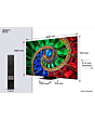TCL 85RM7L-UK 85 inch 4K Ultra HD RGB Mini LED TV