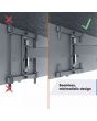Vogels TVM3465 Comfort Series Display Wall Mount (Ideal For Oled), 32-65inch, Turn - Double Arm