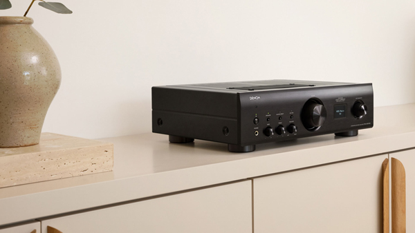 Side view of DENON PMA900HNEBKE2GB Amplifier - Black