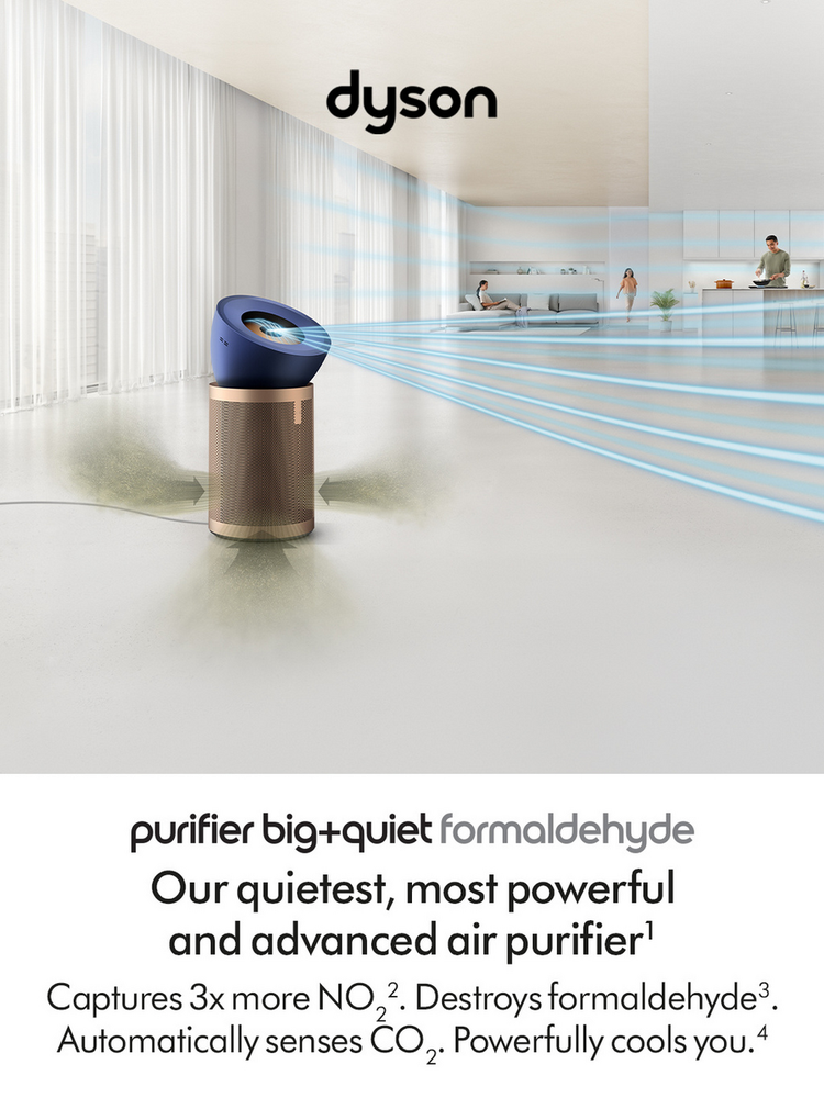 Dyson Purifier Big+Quiet Formaldehyde Purifying Bladeless Tower Fan - Image 5