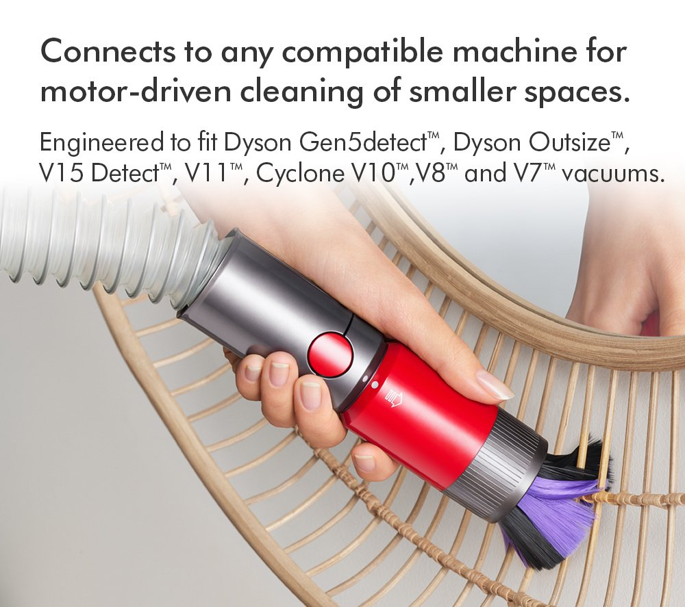 Side view of Dyson DETAILCLEANKIT Cleaning Accessory Kit