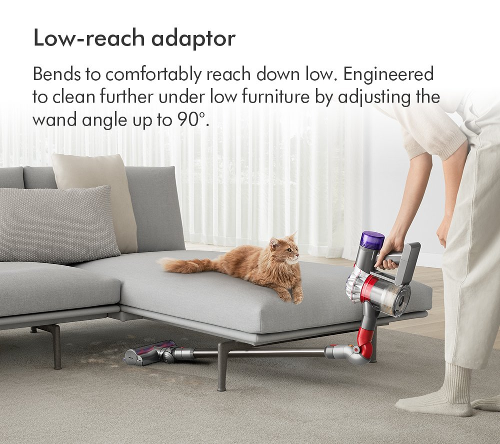Side view of Dyson LOWREACHADAPTOR Low-reach Adaptor Accessory