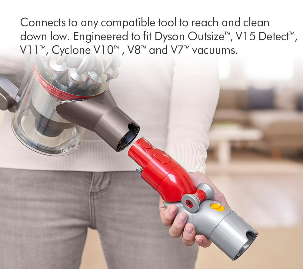 Side view of Dyson LOWREACHADAPTOR Low-reach Adaptor Accessory