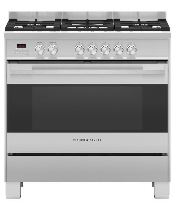 Fisher & Paykel Or90sdg4x1 90Cm Dual Fuel 5 Burner Cooker - Stainless Steel - Image 7