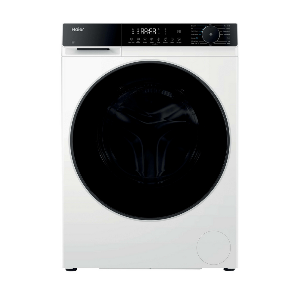Haier X Series 5 Hwd90bp14357tuuk Wifi-Enabled 9 Kg Washer Dryer - White, White - Image 11