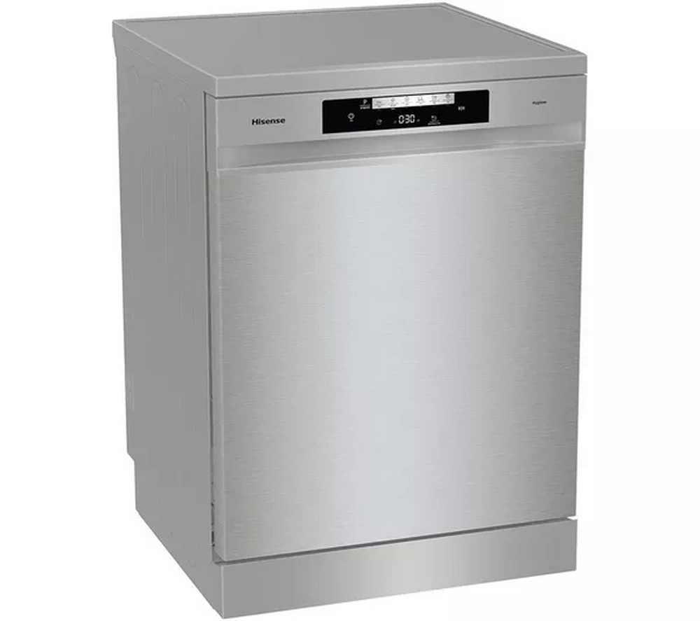 Hisense Hs642d90xuk Full-Size Dishwasher - Stainless Steel, Stainless Steel - Image 11