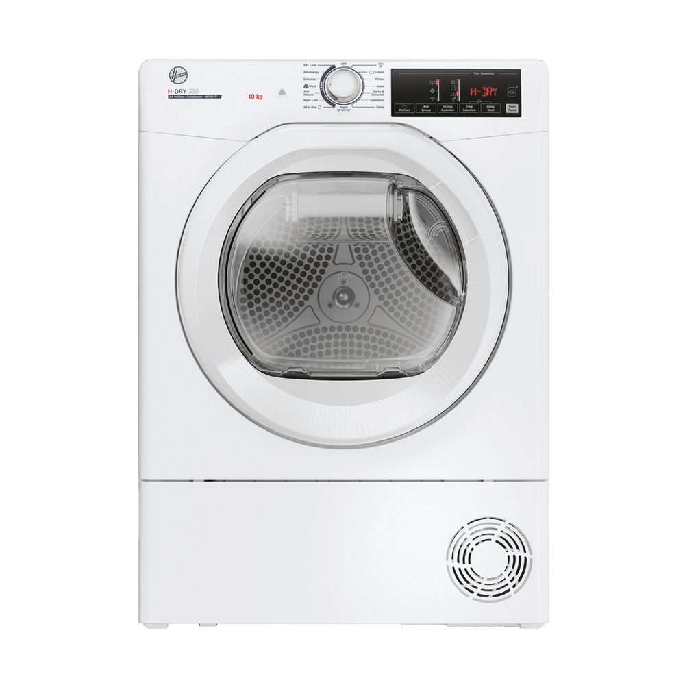 Hoover H-Dry 350 Condenser Tumble Dryer 10kg White HRE C10TE-80 with Smart App Connectivity and Woolmark Approved Fabric Care - Image 11