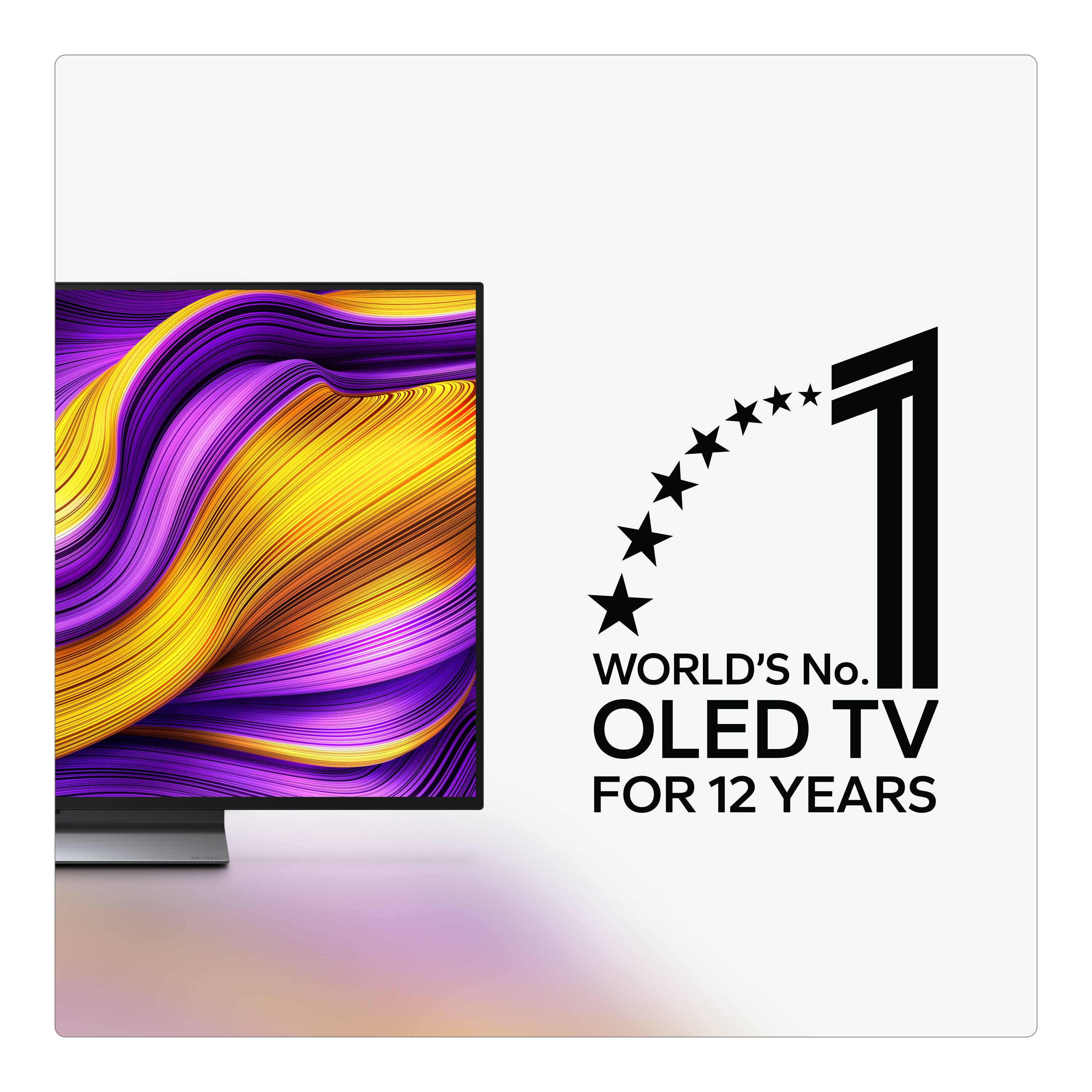 Side view of LG OLED48G56LS.AEK OLED evo AI G5 48" 4K Smart TV
